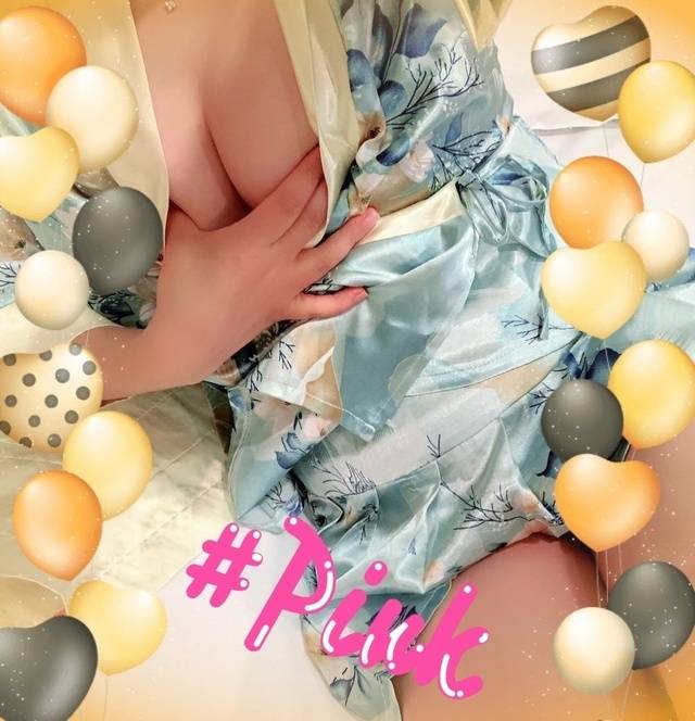 ピンクです😋