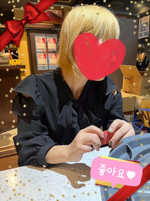 さきほどの(^_-)-☆
